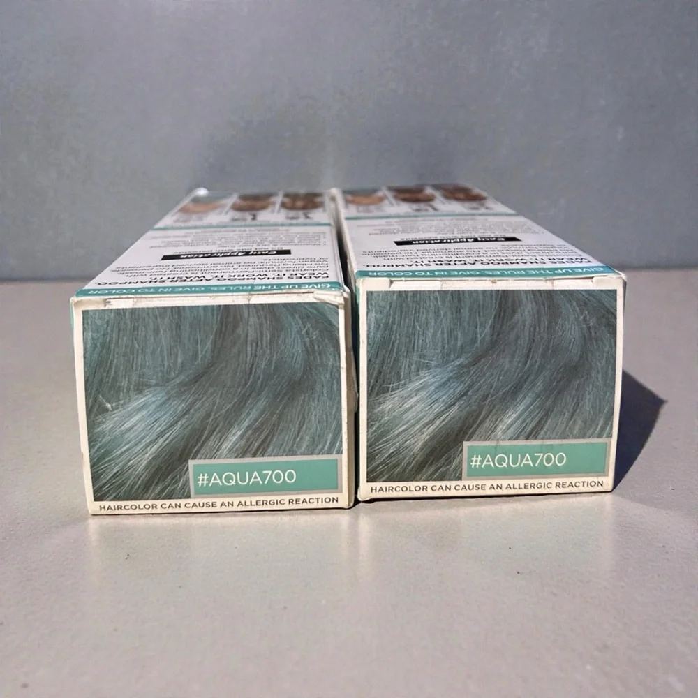 L’Oréal Paris Colorista Semi-Permanent Hair Color #AQUA700 Bundle of 2 - Picture 4 of 5